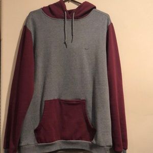 Kr3w Contrast Sleeve Hoodie Sweatshirt